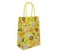 DUCKIEZ Bolsas de regalo de papel ecológicas de la selva. Bolsas de fiesta con asas. Recuerdo de fiesta de cumpleaños.