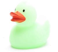 Duckshop Glow in The Dark - Pato de baño (7,5 cm), color verde