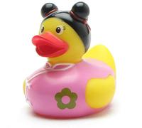 Duckshop I Patito de baño chino, pato chirrido I L: 8,5 cm