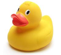 Duckshop I Patito de baño XL 21 cm I Patito chirrido I L: 21 cm I Regalo de cumpleaños I Presente coleccionista
