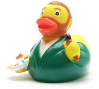 Duckshop I Vag Gogh Duck I - Pato de baño (11 cm), diseño de pato chirriante
