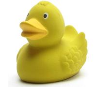 Duckshop Pato de baño de caucho natural I pato de goma I amarillo I L: 7,5 cm