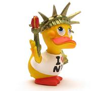 DUCKSHOP Pato de goma Lady Liberty | Patito de baño | Altura: 9,5 cm