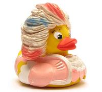 Duckshop Rock me Amadeus - Patito de goma (9 cm), color rosa