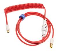 Ducky Cable Espiral Rojo