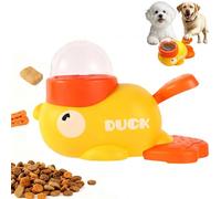 Ducky Cat Treat Dispenser, Duck Pet Feeder for Dogs, Duck Dog Feeder, Slow Feeder Dog Bowls, Dogs Treat Dispenser Toy Interactive, Easy to Fill & Rinse Clean (1pcs)
