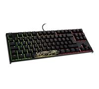 Ducky Compatible One 2 TKL PBT Gaming Tastatur, MX-Brown, RGB LED - Schwarz