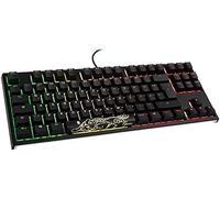 DUCKY Compatible One 2 TKL PBT Gaming Tastatur, MX-Red, RGB LED - Schwarz