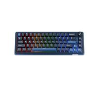 Ducky OK-M - Teclado mecánico inalámbrico para juegos al 65 %: diseño de montaje en junta, interruptores intercambiables en caliente, amortiguación acústica de cinco capas, RGB, USB-C, 2.4 GHz
