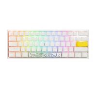 Ducky One 2 Pro Classic Mini Teclado Mecánico Gaming Switch Gateron Yellow RGB PBT Blanco