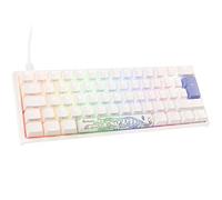 Ducky One 2 Pro Mini White Edition Gaming Teclado RGB LED - Gateron Yellow