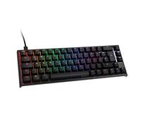 Ducky One 2 SF - Teclado mecánico para Juegos 65% con interruptores Cherry MX Brown, iluminación RGB, Teclas PBT de Doble Disparo y Cable extraíble - Teclado mecánico DE