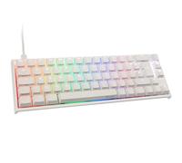 Ducky One 2 SF WHITE RGB MECHANICAL GAMING KEYBOARD, CHERRY MX SILENT RED - Italy LAYOUT