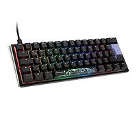 Ducky One 3 Classic Black/White Mini Gaming Tastatur, RGB LED - MX-Black