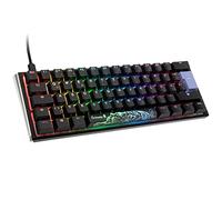 Ducky One 3 Classic Black/White Mini Gaming Tastatur, RGB LED - MX-Red