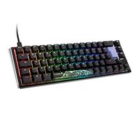 DUCKY One 3 Classic Black/White SF Gaming Tastatur, RGB LED - MX-Red