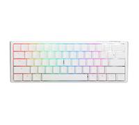 Ducky One 3 Classic, Mini 60%, Cherry Silent Red, RGB, Blanco - Diseño Italiano, Teclados