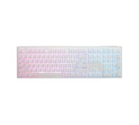 Ducky One 3 Classic Pure White Gaming Tastatur, RGB LED - MX-Speed-Silver (US)