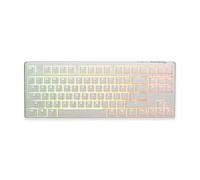 Ducky One 3 Classic Pure White TKL Gaming Tastatur, RGB LED - MX-Clear (US)
