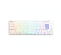 Teclado Ducky ONE 3 Classic SF 65% Pure White, Hot-swappable, MX-Silver, RGB, PBT - Mecánico (ES)