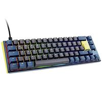 Ducky One 3 Daybreak - Teclado mecánico para Gaming, diseño alemán en Formato SF (65% Teclado) con interruptores Cherry MX Speed Silver, Intercambiable en Caliente e iluminación RGB