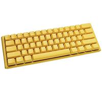 Ducky One 3 Yellow - Teclado mecánico para Juegos en Formato Mini (60% Teclado) con interruptores Cherry MX Black, Intercambiables en Caliente (zócalos Kailh) e iluminación RGB