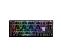 Ducky One3 Classic Black TKL RGB Blue Cherry MX Switch Keyboard - Diseño del Reino Unido