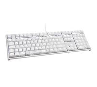 Ducky Teclado One 2 White Edition PBT, MX-Silver, Blanco