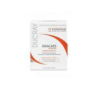 Ducray Anacaps 30 Cápsulas - Complemento Alimenticio Uñas y Cabello