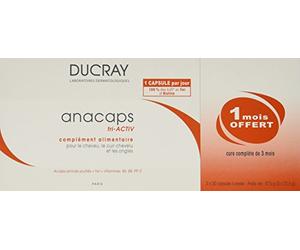Ducray Anacaps Reactiv Cabello y Uñas 90 Cápsulas
