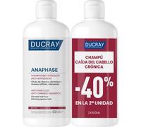Ducray Anaphase+ Champú Anticaída y Antiafinamiento 2x400ml
