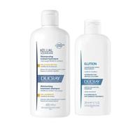 Ducray Pack Champú anticaspa seca Kelual-Squanorm 400ml + Oferta Ducray Elution 200ml