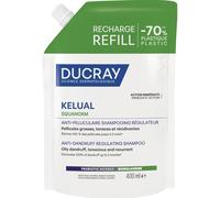 Ducray Squanorm-Kelual Champú Caspa Grasa 400mL Recarga