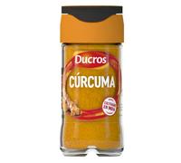 DUCROS - Especias Cocina - Cúrcuma Molida - Para Mezclas de Especias, Carnes, Bebidas y Golden Latte - 37g