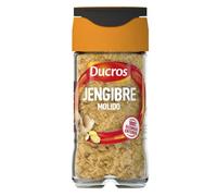DUCROS - Especias Cocina - Jengibre Molido - Para Mezclas de Especias, Marinadas, Estofados, y Repostería - 26g