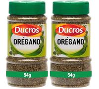 DUCROS - Especias Cocina - Orégano - Hierbas Aromáticas - Para Sazonar Salsa de Tomate, Pizza y Pasta - 54g (Paquete de 2)