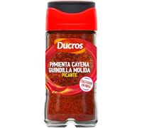 DUCROS - Especias Cocina - Pimienta De Cayena Extra Fuerte Molida - Para Carnes, Pescado, Angulas, Verduras - 38g