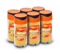 DUCROS - Especias de cocina - jengibre molido - para mezclas de especias, adobos, guisos y pasteles - 26 g - 6 unidades
