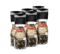 DUCROS - Molinillo de pimienta de sabor y especias 30 g - 6 unidades