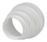 Duct Inline Reducer Increaser Connector to Vent Adapter 3 4 5 6 inch // 80-150 mm
