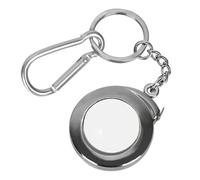 DUddTTW Cinta Métrica Pequeña, Llavero De Cinta Métrica De 6 Pies/2m, Cinta Métrica De Acero Inoxidable, Cinta Métrica Portátil Precisa Y Clara