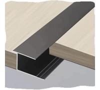 DUddTTW Tira de transición de Piso Tira de umbral de Aluminio Tira divisoria Plana de transición de Piso en Forma de T Metal 1/2 Pulgada de Alto Resistente al Agua(Acura Red,18mm)