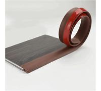 DUddTTW Tira de transición de Piso Tira de umbral de PVC Tira de transición de umbral de Arco Tira divisoria Plana autoadhesiva 3.3 pies Resistente al Agua y Duradera(CAF,10mm)