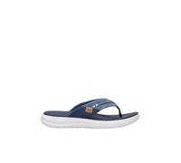 HEYDUDE Finn Flip Trenzado para hombre, Azul marino, 41 EU