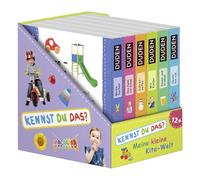 Duden 12+: Meine kleine Kita-Welt (Würfel): 6 Mini-Bücher