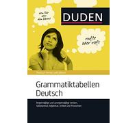 Duden Grammatiktabellen Deutsch