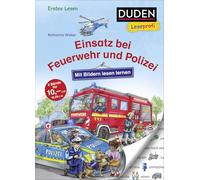 Duden Leseprofi - Mit Bildern lesen lernen: Einsatz bei Feuerwehr und Polizei: Kinderbuch für Erstleser und Vorschulkinder ab 4 Jahren: 13