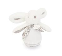 DUDOU ET COMPAÑÍA - Luz nocturna musical Culbuto conejo blanco para bebé - Peluche relajante con melodía dulce - Luz tamizada para noche serena - Idea de regalo de nacimiento - DC4196