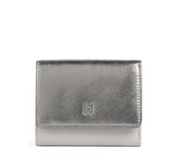 DuDu Bags Corsica RFID Monedero plata, cuero, mujer