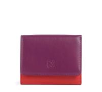 DuDu Bags Corsica RFID Monedero zarzamora, cuero, mujer